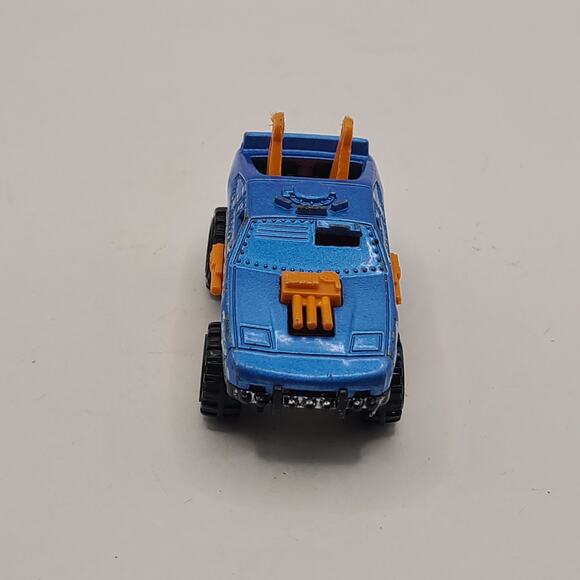 1988 Hot Wheels Sting Rod Blue and Orange No Gun VGUC C128B - Picture 2 of 5